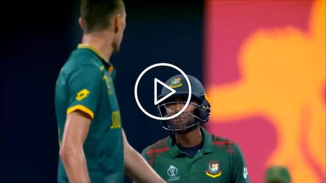 [Watch] Marco Jansen And Mahmudullah Involved in a 'Big Tussle' During SA vs BAN Game